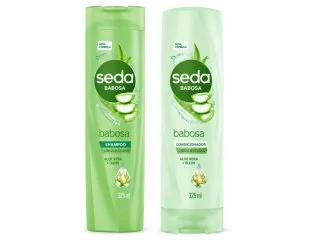 Kit shampoo + condicionador Seda Babosa